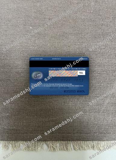 United Kingdom Nationwide bank mastercard photolook back